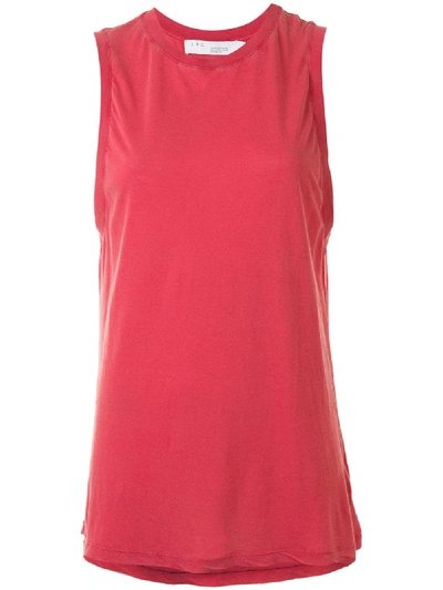 Iro Round Neck Tank Top In Pink