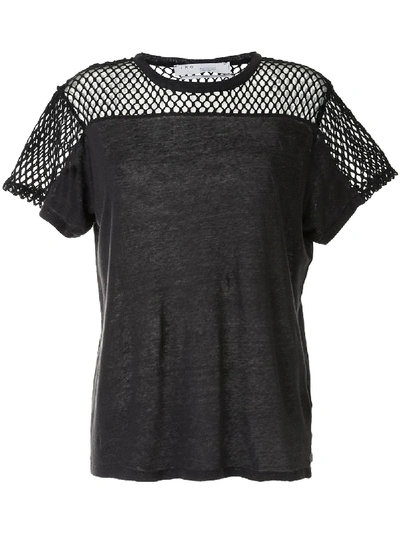 Iro Kurzärmeliges T-shirt In Black