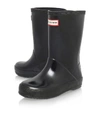 HUNTER FIRST GLOSS WELLY BOOTS,15417041