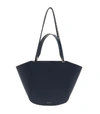 MANSUR GAVRIEL LEATHER OCEAN TOTE BAG,14951717