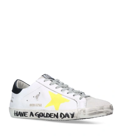 Golden Goose Trainers Superstar White Yellow