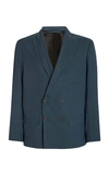 LEMAIRE DOUBLE-BREASTED TWILL BLAZER,765533