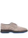 HARRYS OF LONDON BALANCE SUEDE LACE-UP SHOES