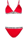 ZADIG & VOLTAIRE GIRLS CAN DO ANYTHING BIKINI SET