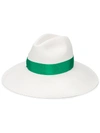 Borsalino Sophie Panama Hat In White