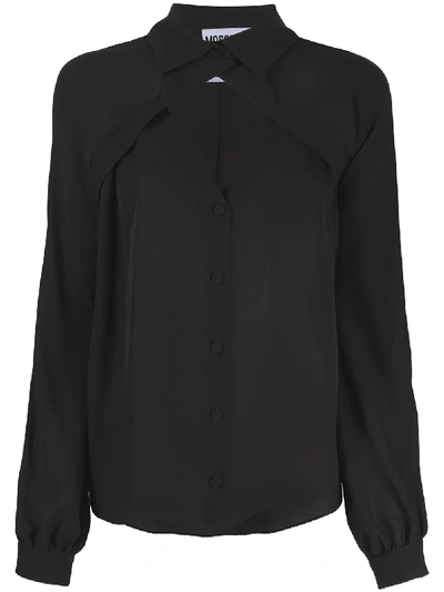 Moschino Cutout Shirt In Black