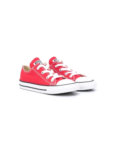 Converse Kids' All-star Chuck Taylor Trainers In Red/red