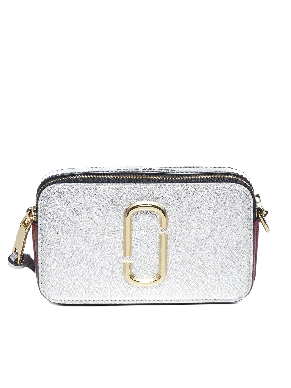 Marc Jacobs Snapshot Shoulder Bag In Silver Multi | ModeSens