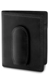 BOSCA DELUXE LEATHER FRONT POCKET WALLET,91-219