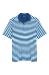 CUTTER & BUCK FORGE DRYTEC STRIPE PERFORMANCE POLO,MCK01082