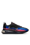 Nike Men's Air Max 720 Running Sneakers From Finish Line In Black