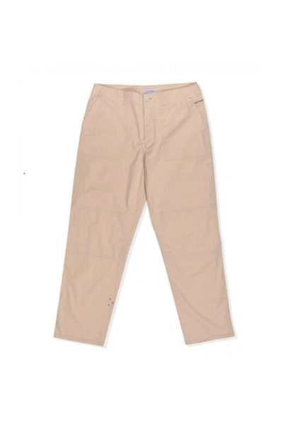 Pop Trading Company Opening Ceremony Phatigue Farm Knee Pant In Khaki