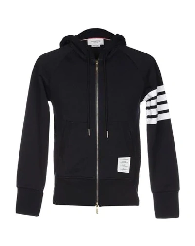 THOM BROWNE THOM BROWNE MAN SWEATSHIRT MIDNIGHT BLUE SIZE 1 COTTON,12231858LO 1