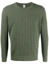 ELEVENTY CABLE KNIT JUMPER