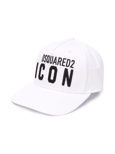Dsquared2 Kids Cap For For Boys And For Girls In White