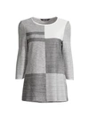 MISOOK Colorblock Knit Tunic