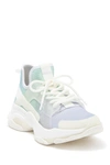 Steve Madden Arelle Exaggerated Sole Sneaker In Blue Multi