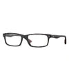 RAY BAN RB5277 OPTICS EYEGLASSES BLACK FRAME CLEAR LENSES 54-17