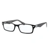 Ray Ban Rb5206 Eyeglasses Black Frame Clear Lenses Polarized 54-18 In Schwarz