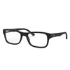 Ray Ban Rb5268 Eyeglasses Black Frame Clear Lenses 52-17 In Black