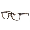 Ray Ban Rb7074 Eyeglasses Tortoise Frame Clear Lenses Polarized 52-18 In Tortoise