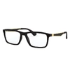 Ray Ban Rb7056 Eyeglasses Gold Frame Clear Lenses Polarized 55-17 In Gold