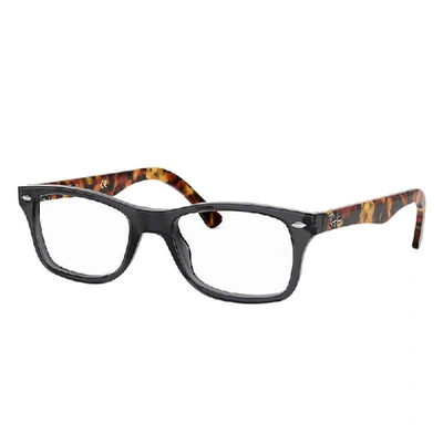 Ray Ban Rb5228 Eyeglasses Tortoise Frame Clear Lenses 55-17
