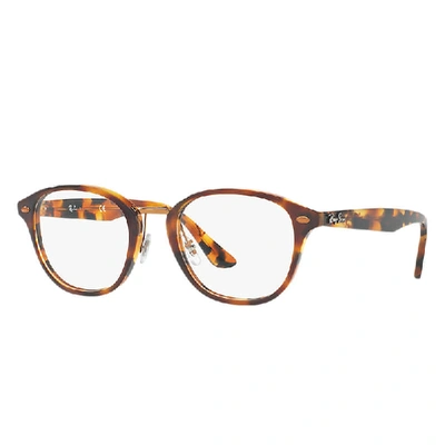 Ray Ban Rb5355 Eyeglasses Tortoise Frame Clear Lenses Polarized 50-21