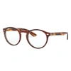 RAY BAN RB5283 ROX_FRAME TORTOISE FRAME DEMO LENS LENSES POLARIZED 49-21