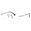 Ray Ban Rb8748 Eyeglasses Gunmetal Frame Clear Lenses Polarized 50-18 In Gunmetal