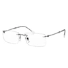 Ray Ban Rb8755 Eyeglasses Gunmetal Frame Clear Lenses Polarized 54-17 In Gunmetal