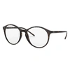 RAY BAN RB5371 EYEGLASSES TORTOISE FRAME CLEAR LENSES POLARIZED 53-18