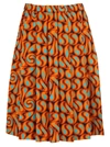 MARNI MARNI MOTIF PRINTED PLEATED SKIRT