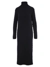 MARNI MARNI RIBBED TURTLENECK MAXI DRESS