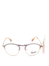 PERSOL 649 SERIES TWO-TONE METAL EYEGLASSES