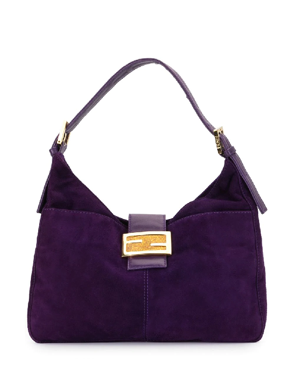 fendi baguette purple