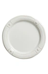 Juliska Berry & Thread French Panel Dinner Plate In Whitewash