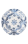 Juliska Wanderlust Iberian Journey Side/cocktail Plate In Indigo