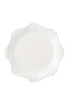 Juliska Berry & Thread Twilight Grey Scalloped Dessert/salad Plate - 100% Exclusive In Whitewash
