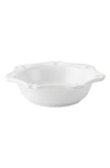 Juliska Berry & Thread Whitewash Pie/quiche Dish In Whitewash