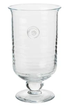 Juliska Berry & Thread Collection Medium Hurricane Candle Holder In Clear