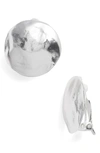 KARINE SULTAN EVA SHELL DISC CLIP-ON EARRINGS,E06921.20