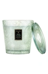 VOLUSPA JAPONICA WHITE CYPRESS MINI HEARTH CANDLE,73819