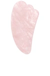 HERBIVORE BOTANICALS ROSE QUARTZ GUA SHA TEARDROP,HRBR-WU57