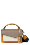 Botkier Cobble Hill Leather Crossbody Bag In Truffle Combo
