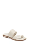 Sarto By Franco Sarto Ediana Slide Sandal In Putty Leather