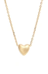 BONY LEVY 14K GOLD HEART PENDANT NECKLACE,FLP221106Y