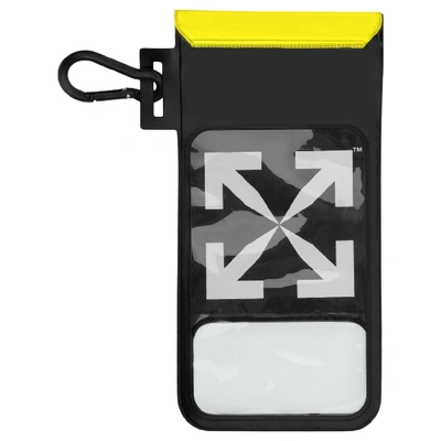 Pre-owned Off-white Waterproof Phone Case Black/white