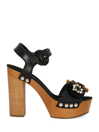 Dolce & Gabbana Shoe In Black, Brown