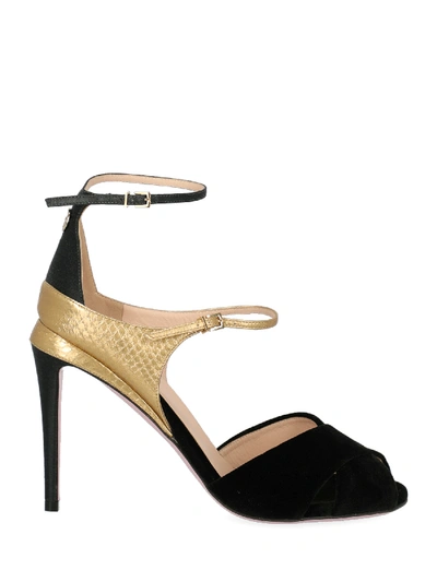 Fendi Shoe In Black, Gold